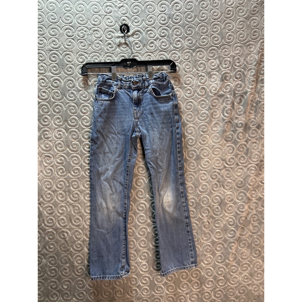 The Childrens Place Kids Jeans Size 8‎ Bootcut Blue Denim Adjustable Waist